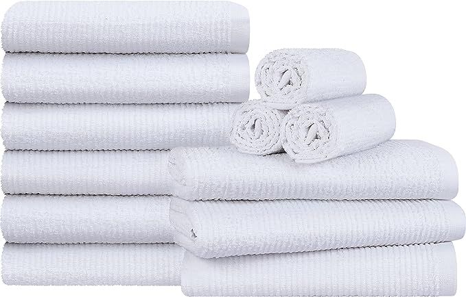 Utopia Towels Kitchen Bar Mops Towels, Pack of 12 Towels - 16 x 19 Inches, 100% Cotton Super Abso... | Amazon (US)