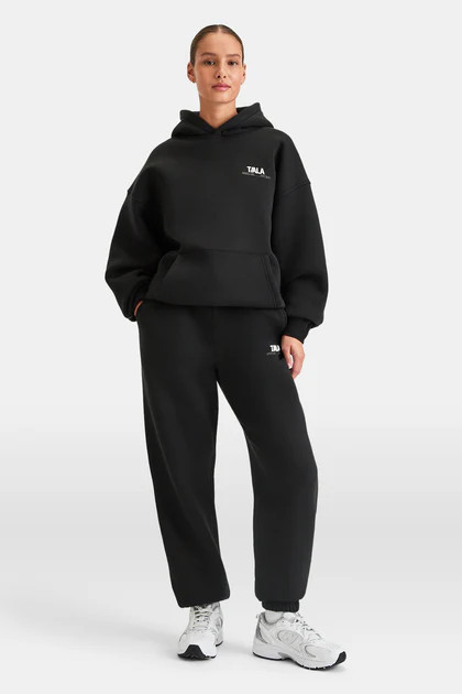 TALA WINTER SPORTS CUFFED JOGGER - VINTAGE BLACK | TALA (UK)