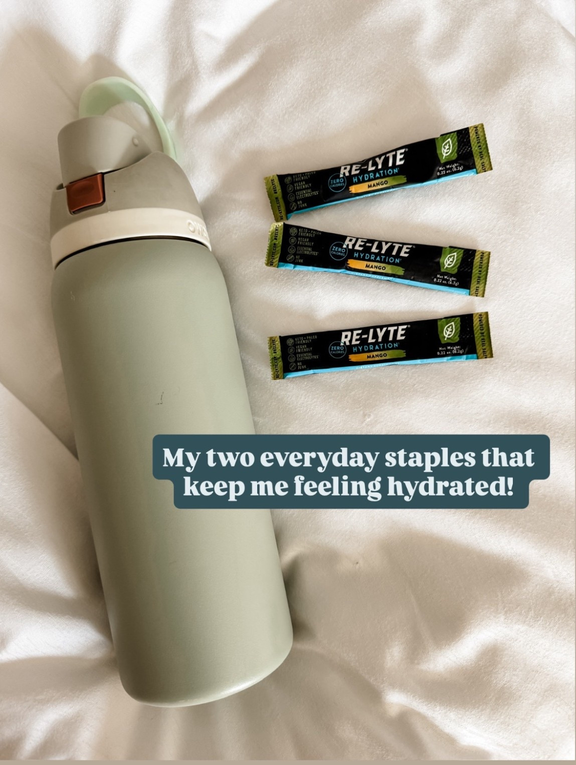 My hydration essentials! I’ve been using Relyte for years! 

Loverly Grey, Amazon find, Owala, Relyte, hydration 

#LTKselfcare #LTKmorningroutine