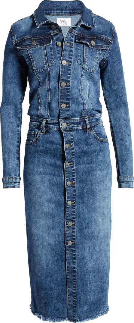 Piece Dyed Denim Dress | Nordstrom