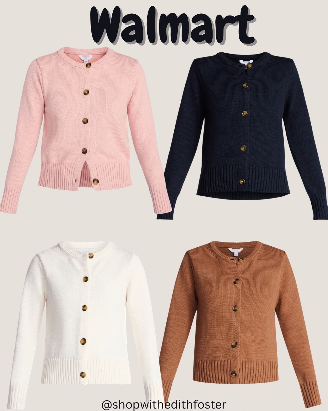 Time and Tru Women's Button Front Cardigan Sweater, Midweight, Sizes XS-XXXL 

#LTKFinds #LTKStyle #WalmartFashion #AffordableStyle #CapsuleWardrobe

#LTKWorkwear #LTKOutfits #WalmartFinds #EverydayStyle #NeutralStyle

#LTKBasics #LTKCozy #WardrobeStaples #BudgetFriendly #ClassicStyle

#LTKgrwm #LTKootd #LTKWorkwear