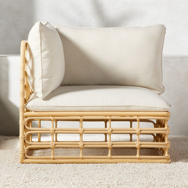 Cana Outdoor Corner Chair + Reviews | CB2 | CB2