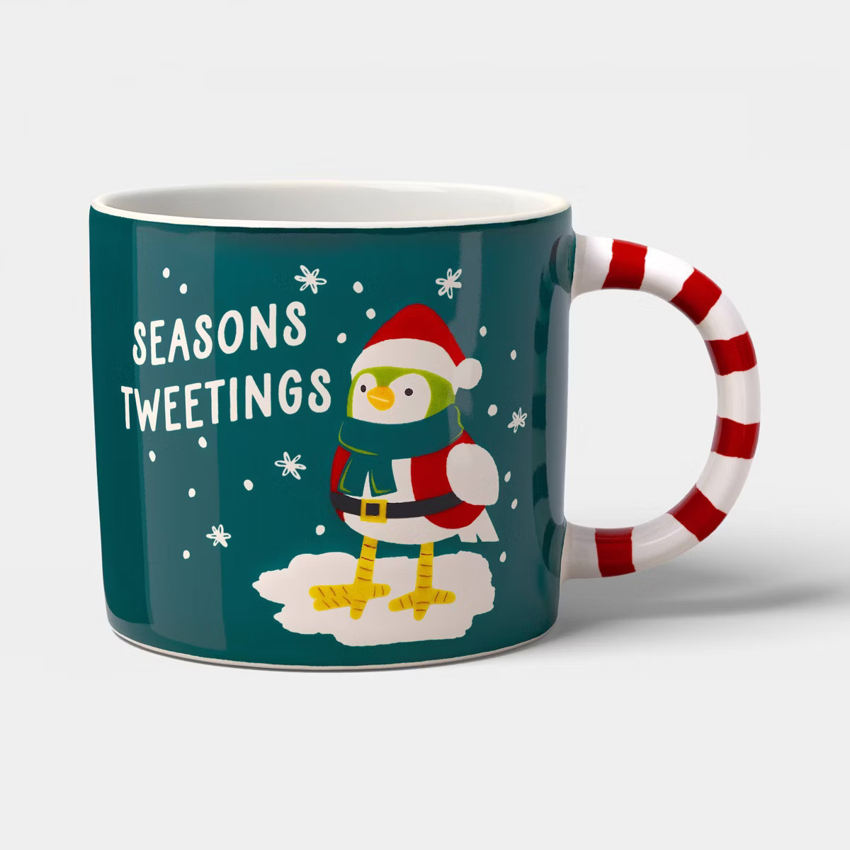 16oz Christmas Stoneware SEASONS TWEETINGS Mug - Wondershop™ | Target