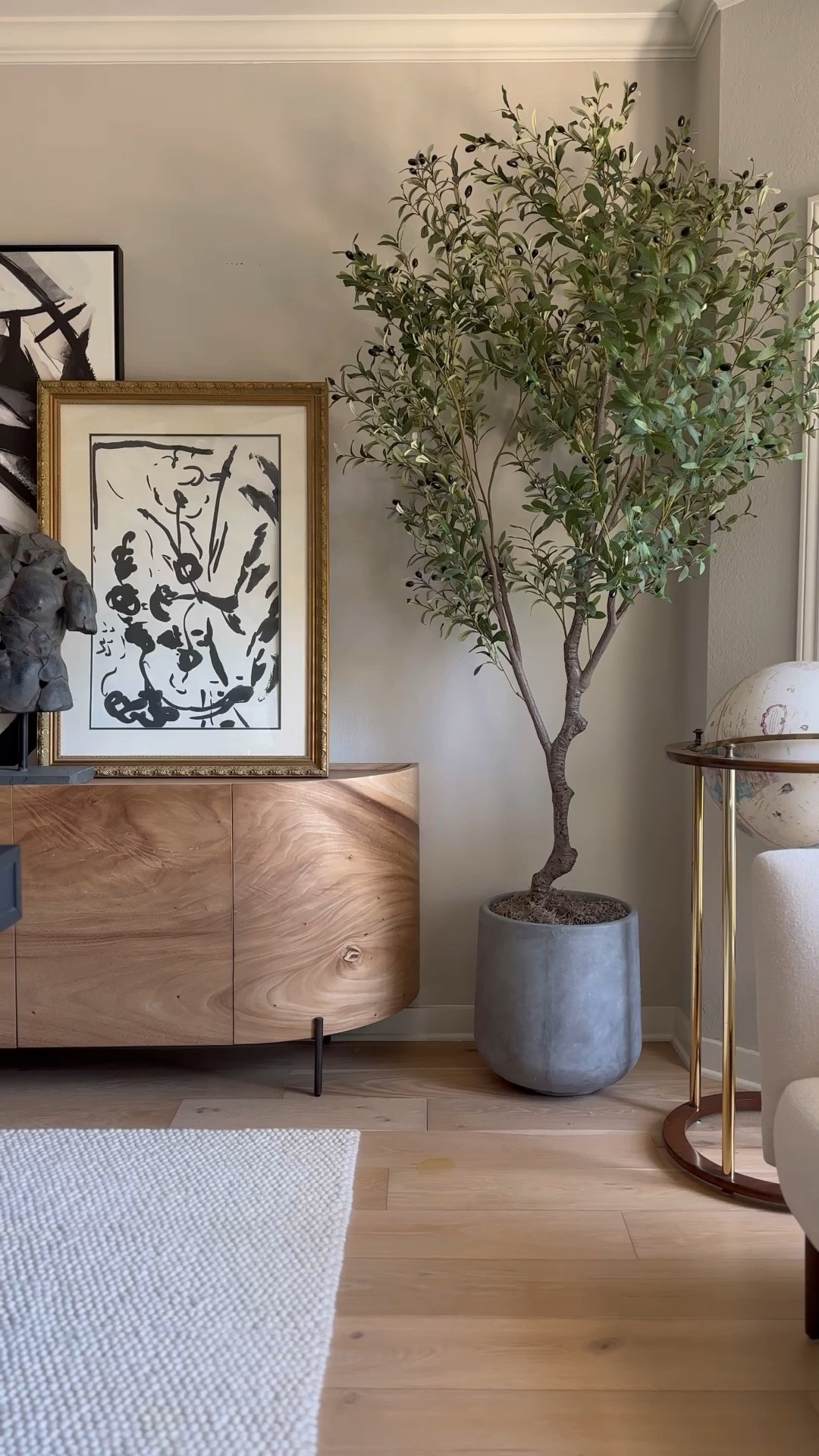 My 8’ olive tree and planter in our office on sale! This is so full and realistic! 

#LTKSaleAlert #LTKHome #LTKStyleTip