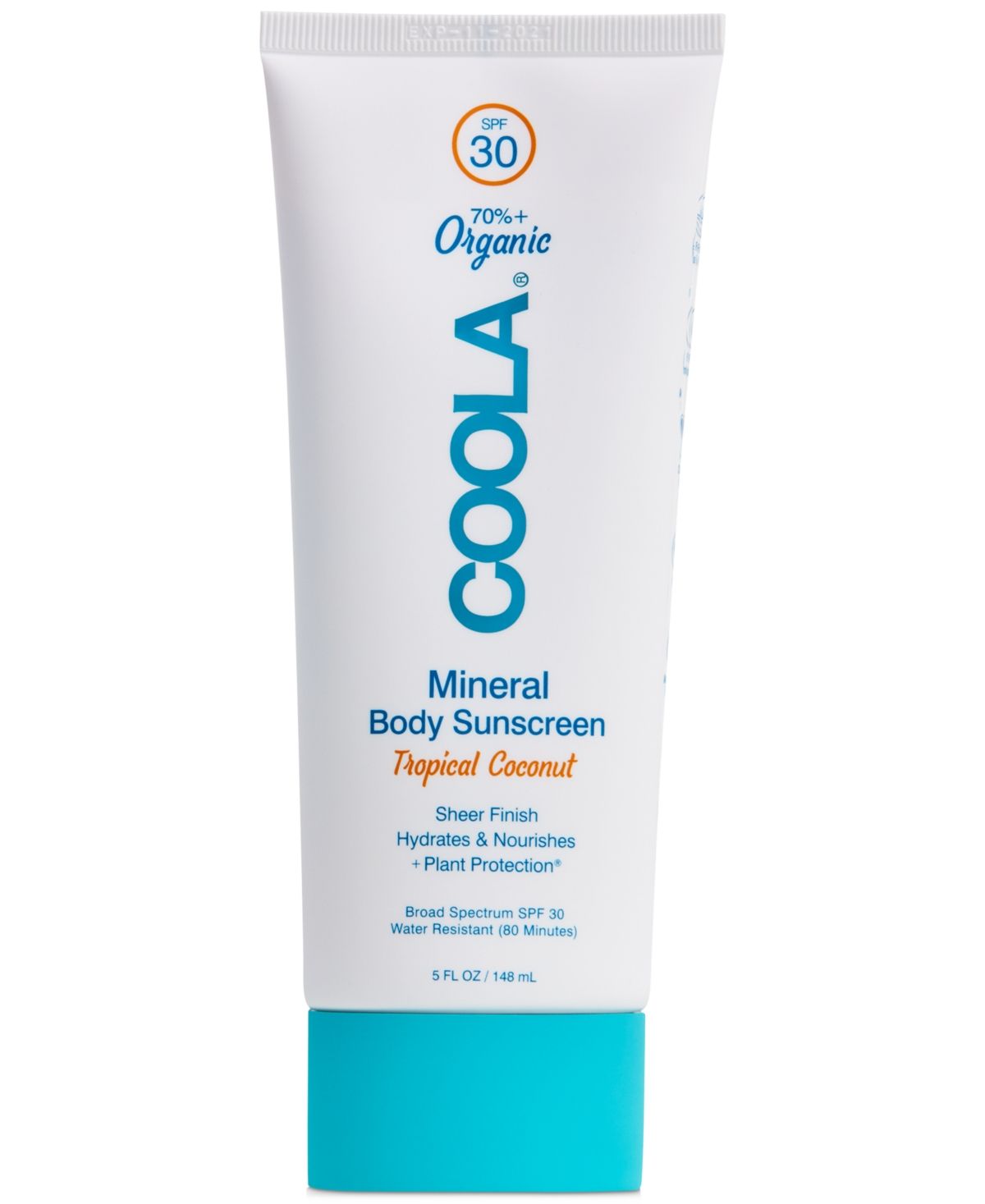 Coola Mineral Body Organic Sunscreen Lotion Spf 30 - Tropical Coconut, 5-oz. | Macys (US)