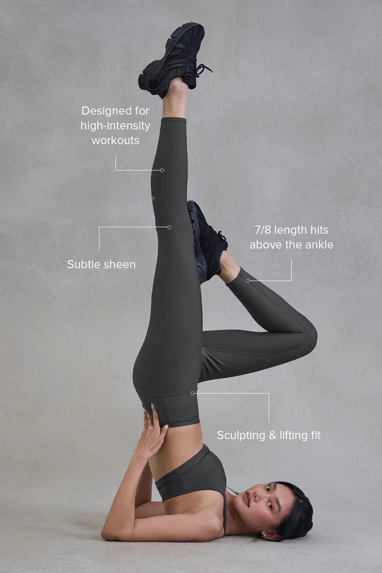 7/8 High-Waist Airlift Legging - Anthracite | Alo Yoga (US)