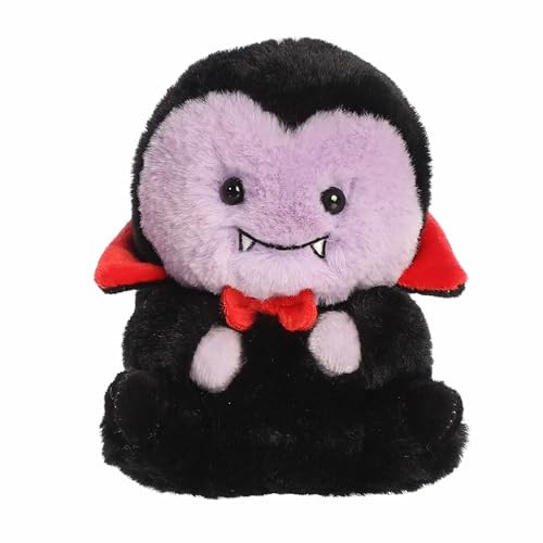 Aurora® Spooky Rolly Pet™ Vaughn Vampire™ Stuffed Animal - Compact Size for On-the-Go Fun - Perfect for Halloween Decorations and Gifts - Purple 5 Inches | Amazon (US)