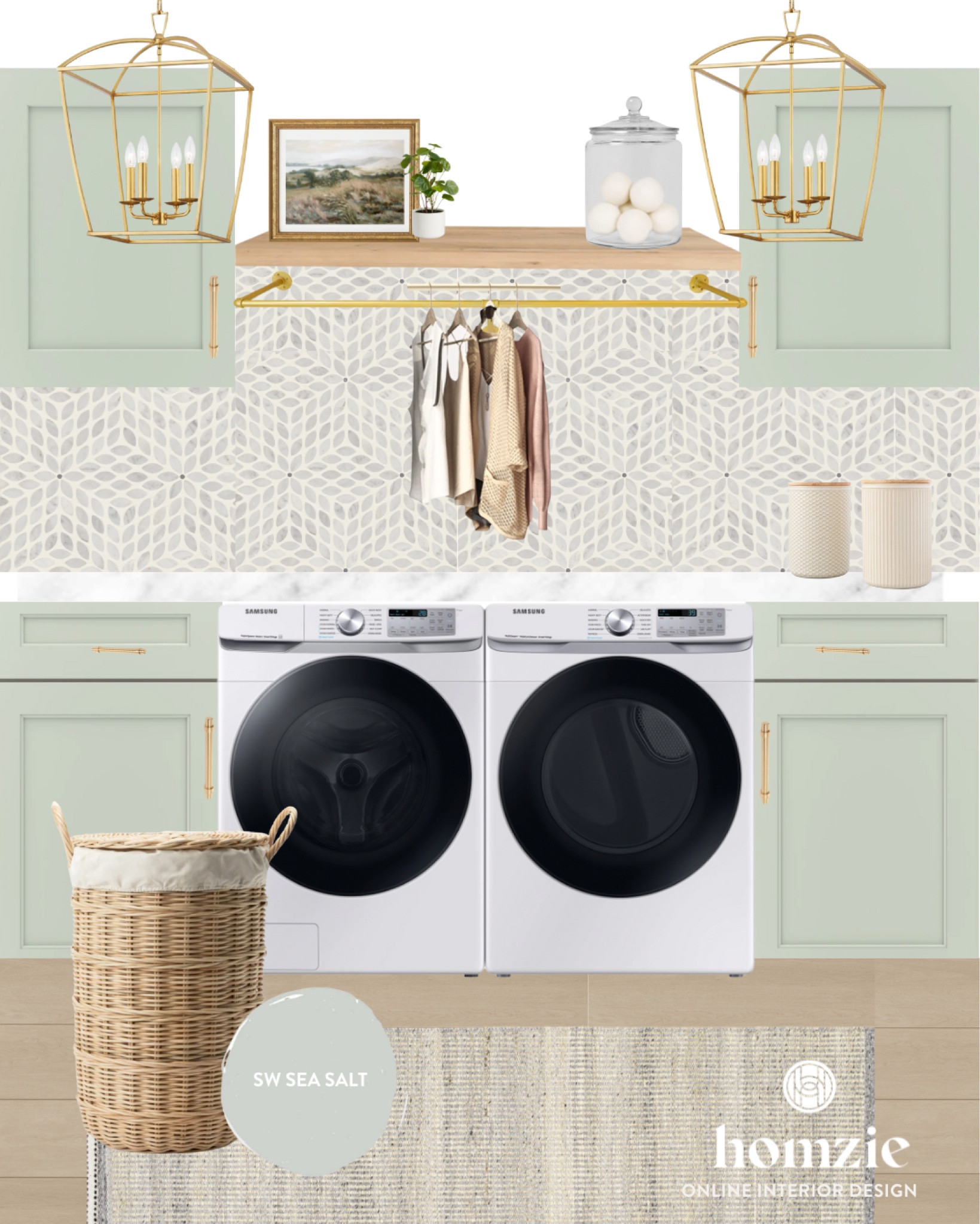 We love a beautiful Laundry room 😍

#laundryroom #laundry #washingroom #floatingshelf #moodboard #laundryroominspo #laundryroominspiration #laundryroomideas 

Laundry room inspo, laundry room inspiration, laundry room mood board, moodboard, design inspo, coastal, modern classic

#ltkhome 
