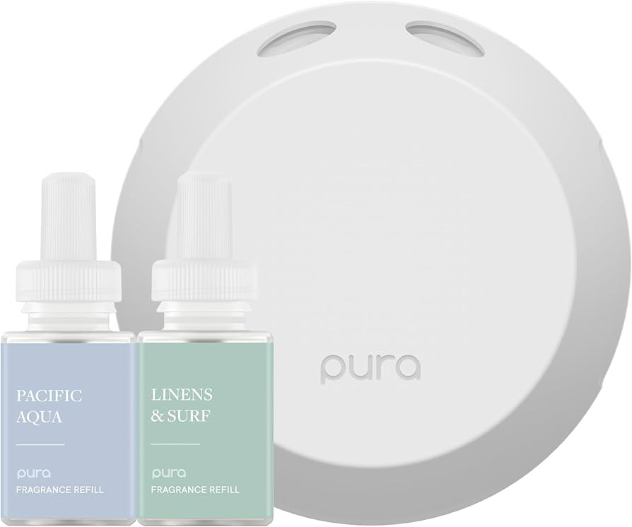 Pura - Smart Home Fragrance Device Starter Set - Pura 4 - Scent Diffuser for Home - Includes Frag... | Amazon (US)