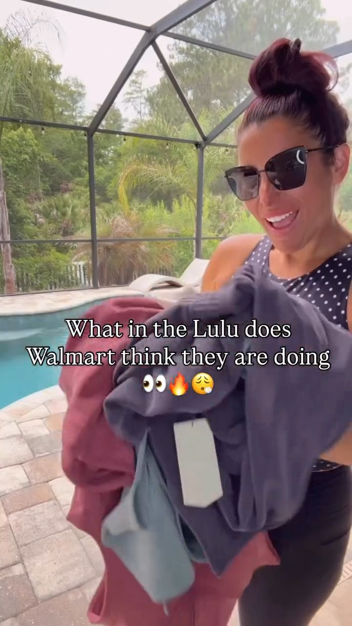 I mean are we kidding identical for a fraction of the price 🤯

Comment “shop” for details 

#lulu #walmart #romper #athleticwear #momstyle