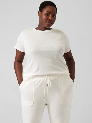 Organic Daily Crew Tee | Athleta