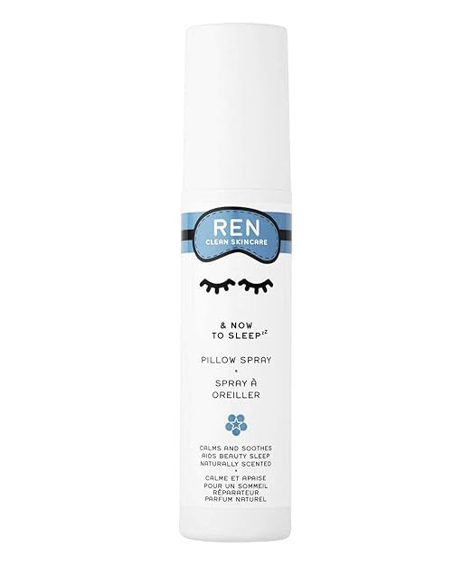 REN Clean Skincare - & Now To Sleep Pillow Spray - Lightly Scented Lavender Pillow Mist to Enhanc... | Amazon (US)