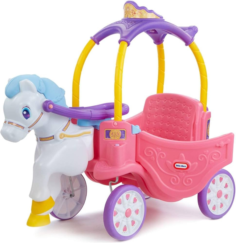 Little Tikes Princess Horse & Carriage, Multicolor Large | Amazon (US)