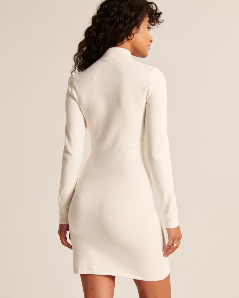 Mockneck Mini Sweater Dress | Abercrombie & Fitch (US)