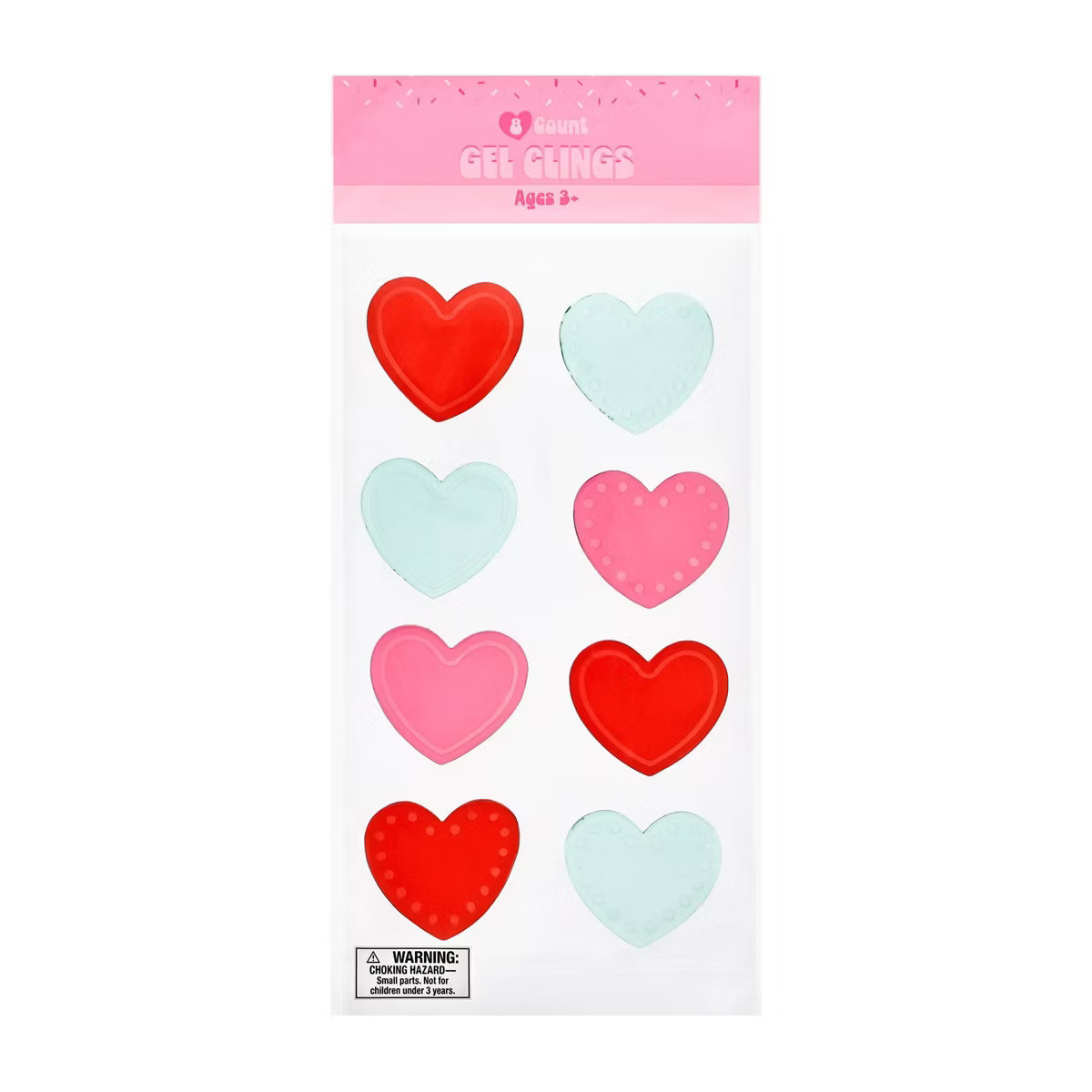 Gel Clings HEART - Bullseye's Playground™ | Target