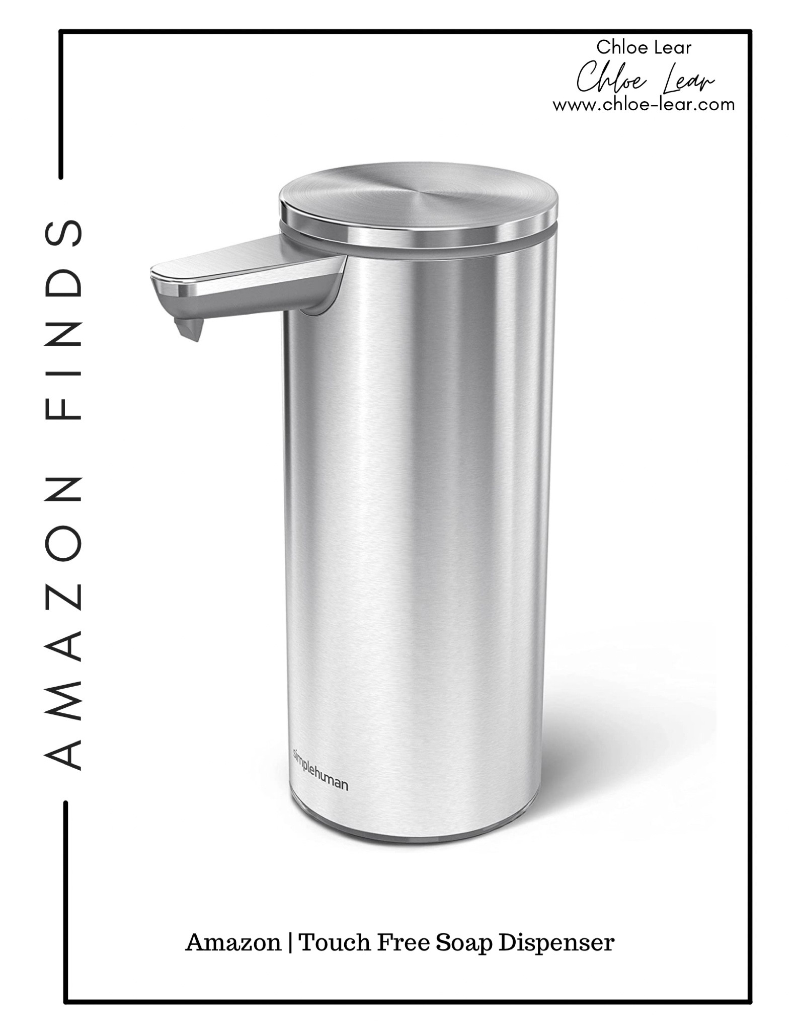 Beautiful automatic soap dispenser from Amazon.
#amazon #amazonfinds #bathroomdecor

#LTKhome #LTKfamily #LTKGiftGuide