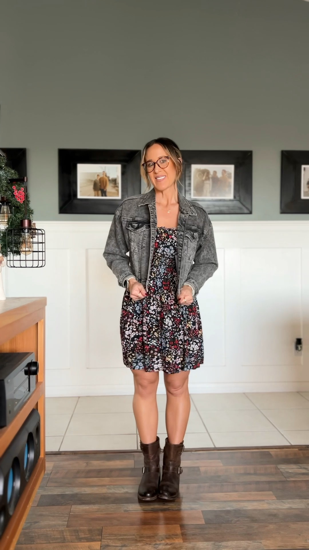 Winterize your wardrobe tip: Keep the summer dresses out but swap your sandals for boots and add a cute denim jacket 🤎

#LTKStyleTip #LTKselfcare #LTKWorkwear