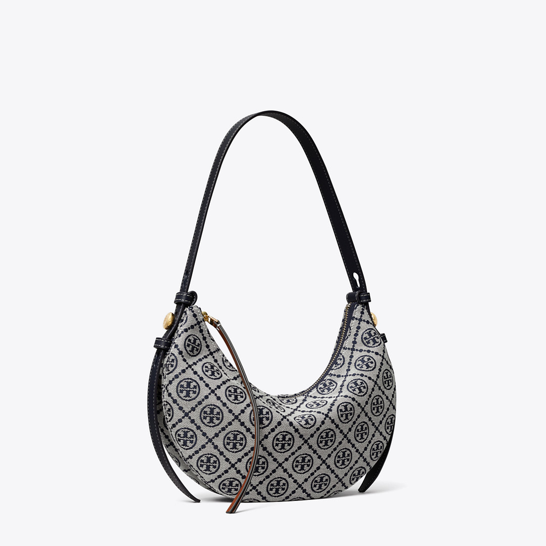 Tory Burch T Monogram Romy Half Moon Bag | Tory Burch (US)