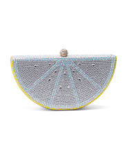 Beaded Rhinestone Lemon Clutch | Accessories | Marshalls | Marshalls