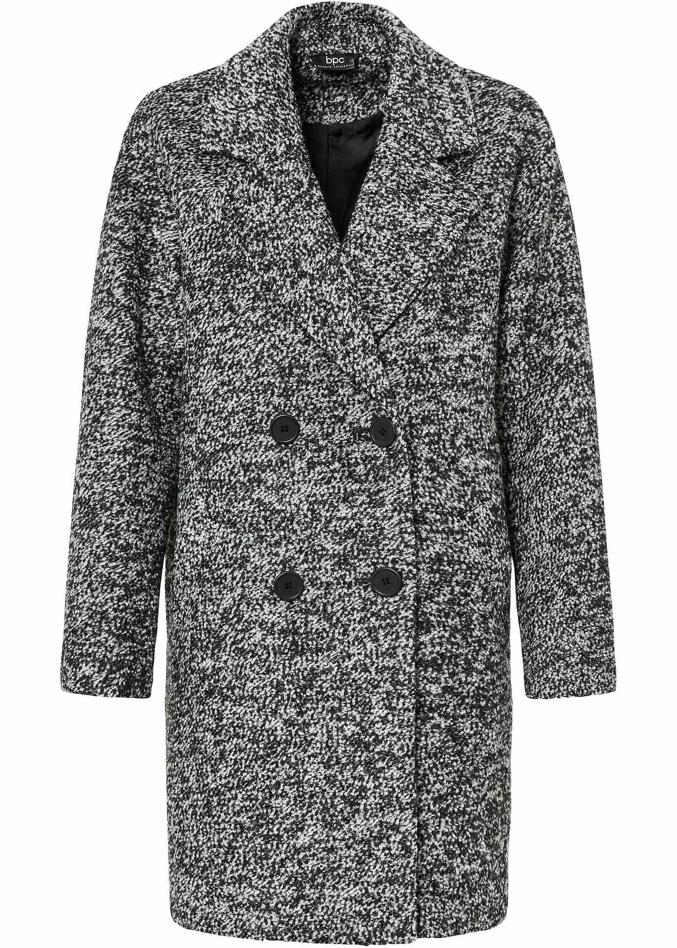 Manteau caban avec teneur en laine, raccourci | Bonprix FR