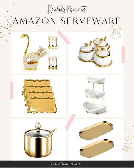 Serve in style with these exquisite Amazon serveware selections! Whether hosting a brunch or a dinner party, these pieces add a touch of sophistication to your table. Swipe up to discover and shop all the serveware essentials you need for a beautifully set table. 🥂✨ #LTKhome #AmazonFinds #Serveware #DiningDecor #HomeEntertaining #AmazonHome #KitchenInspo #LTKSeasonal #TableSettings #HostessWithTheMostess #DinnerParty #ElegantDining #HomeEssentials #ServeInStyle #HomeStyling #LTKsale #DiningRoomDecor #LTKfinds #TableDecor

#LTKhome #LTKstyletip #LTKfamily