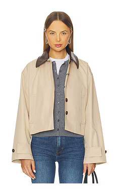 L'Academie by Marianna Nikki Jacket in Khaki from Revolve.com | Revolve Clothing (Global)