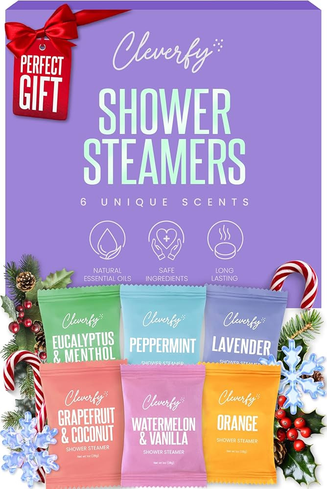 Cleverfy Shower Steamers Aromatherapy – Stocking Stuffers for Teen Girls, Women and Wife – Ch... | Amazon (US)
