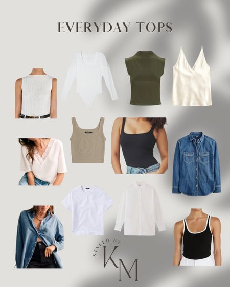 My recommendations for everyday tops to elevate your look as a personal stylist! 

#LTKstyletip #LTKU #LTKfindsunder100