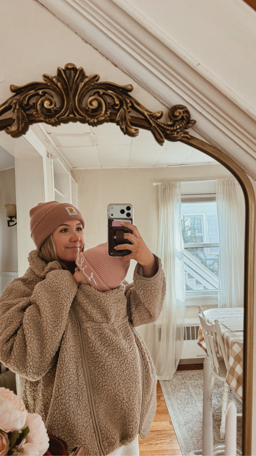 baby wearing in the winter just got cozier let’s gooo👶🏼❄️

#babywearing #baby #mom #momlife #motherhood

#LTKgrwm #LTKootd #LTKmomlife