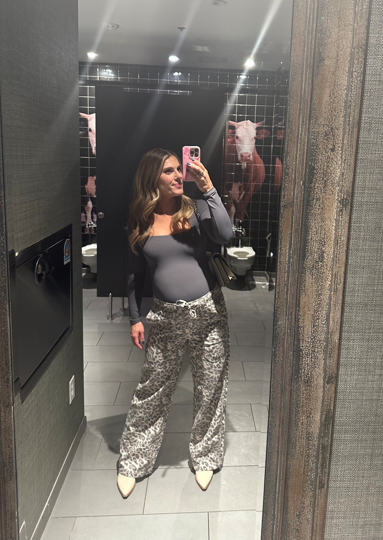 Fall maternity outfit 
Amazon outfit 
Amazon sale 
Prime day sale 
Amazon going out top
Drawstring pants 
Leopard pants 
Maternity pants 


#LTKFindsUnder50 #LTKBump #LTKSeasonal