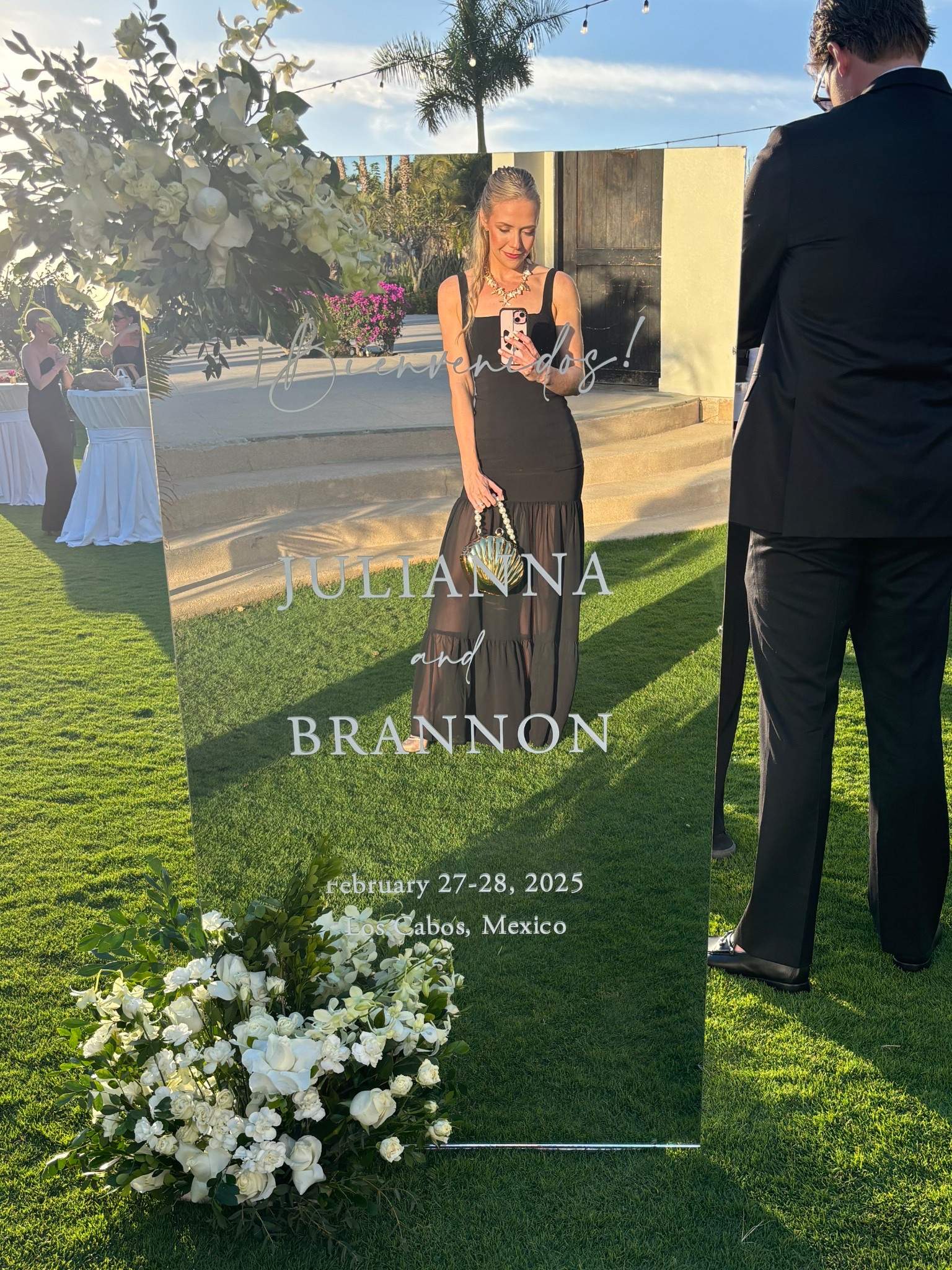 Black tie beach wedding dress
Wearing a size XS