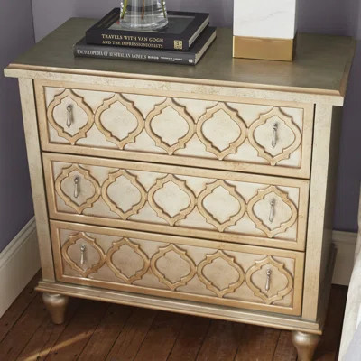 Chantel 3 Drawer Accent chest | Wayfair North America