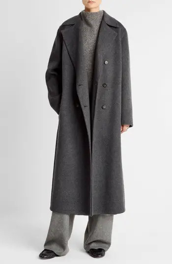 Double Breasted Wool Blend Coat | Nordstrom