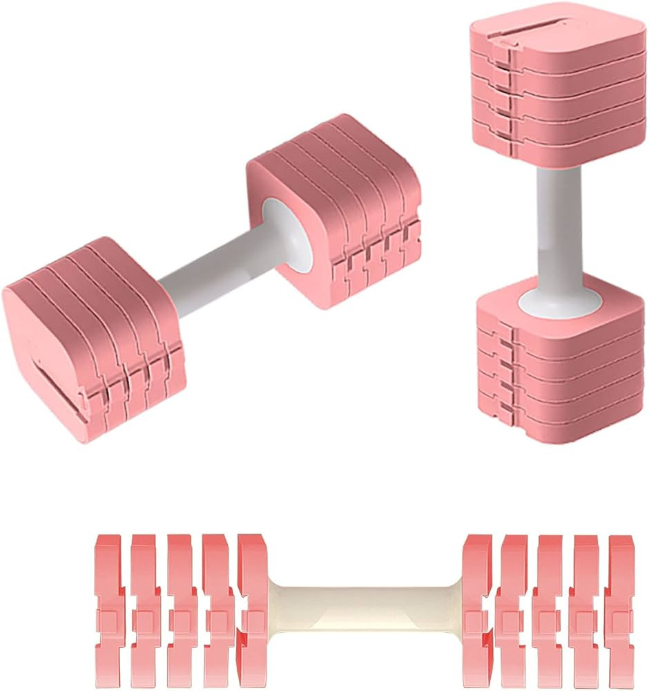 gsssport Weight Adjustable Dumbbell set of 2 -each 2.2LB/4.4LB/6.6LB/8.8LB/11 LB 5 Weights(4.4-22... | Amazon (US)