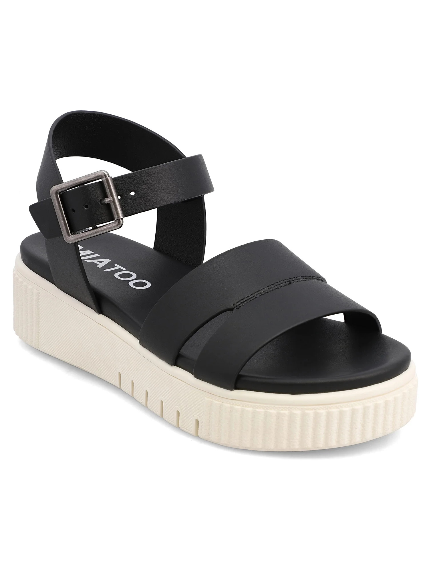 MIA TOO Women's Damarsia Platform Wedge Sandal | Walmart (US)