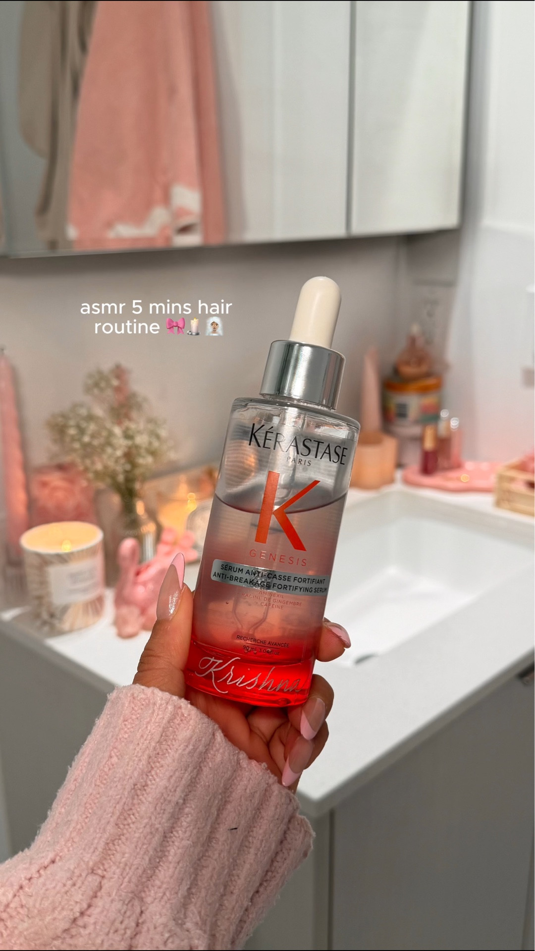 ASMR 5 Mins Hair Routine For Breakage, Split Ends & Hair Loss 🎀🕯️🧖🏽‍♀️

#LTKBeauty #LTKmorningroutine #LTKgrwm