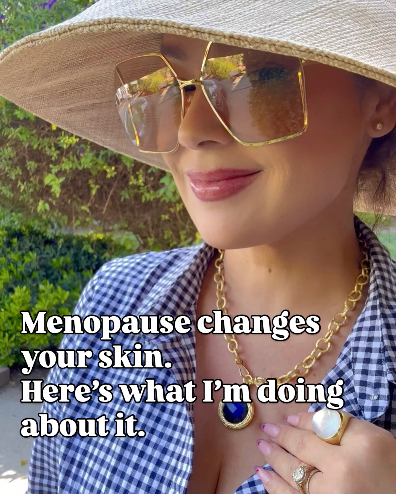 Menopause doesn’t just change how we feel.
It changes how our skin behaves.

As estrogen declines, skin loses collagen, elasticity, and hydration. Cell turnover slows. Pigmentation and sensitivity become more noticeable. Skin can suddenly look thinner, drier, or more tired even if your routine hasn’t changed.

For a long time, I thought this meant I needed stronger products or more aggressive treatments. What I’ve learned is the opposite.

Menopausal skin needs support, not punishment.

I shifted my focus to what actually helps skin in this season: red light therapy, hormone support, barrier-first skincare with peptides, daily SPF, consistent sleep, and enough protein to support collagen from the inside out.

Skin care in menopause isn’t just topical anymore.
Hormones, nutrition, recovery, and stress all matter. Skin reflects how supported your body feels.

Nothing is wrong with your skin.
It’s changing.

👉 Save this if you’re navigating skin changes in menopause.
💬 Comment SHOP and I’ll send links to the products and tools I personally use.

(As always, this is my personal experience, not medical advice. Everyone is different.)

#LTKOver40 #LTKmorningroutine #LTKselfcare