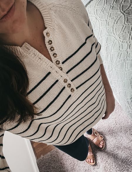 Sezane knit sweater, perfect for spring/summer, European travel, and everday outfits. Such a classic piece and a wardrobe staple! 

#LTKWorkwear #LTKStyleTip #LTKTravel