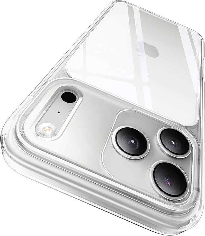 CASEKOO for iPhone 17 Pro Max Case Smooth Crystal Clear, Patented Anti-Yellow & Virgin TPU, 15FT ... | Amazon (US)