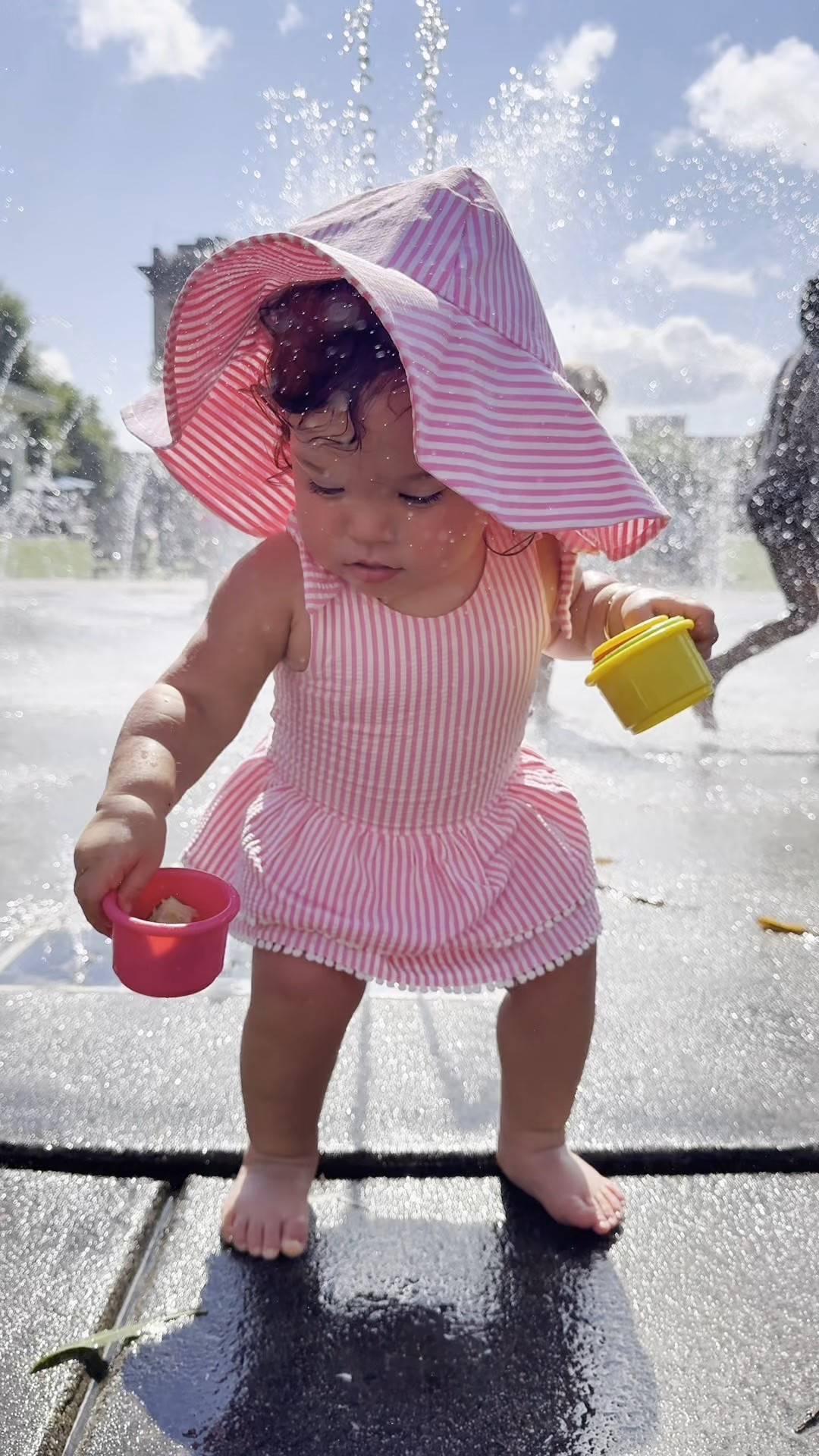 Precious UPF 50+ toddler baby girl swim from @cadenlane 💦☀️ There’s also a blue option with a brother match!

#LTKBaby #LTKBump #LTKKids