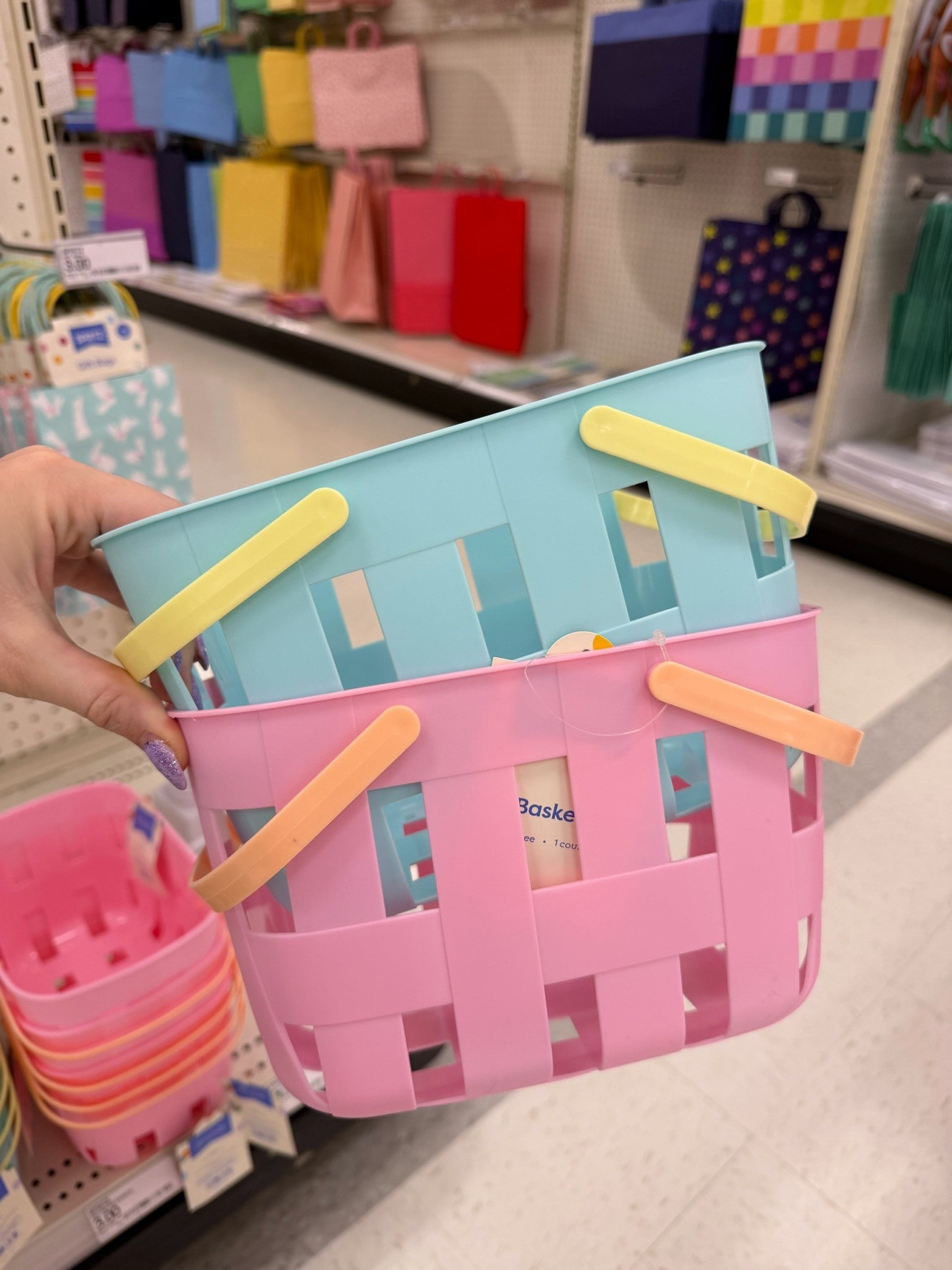 Loving these small Easter baskets from Target! So cute and only $3! 

#LTKmomlife #LTKKids #LTKSeasonal