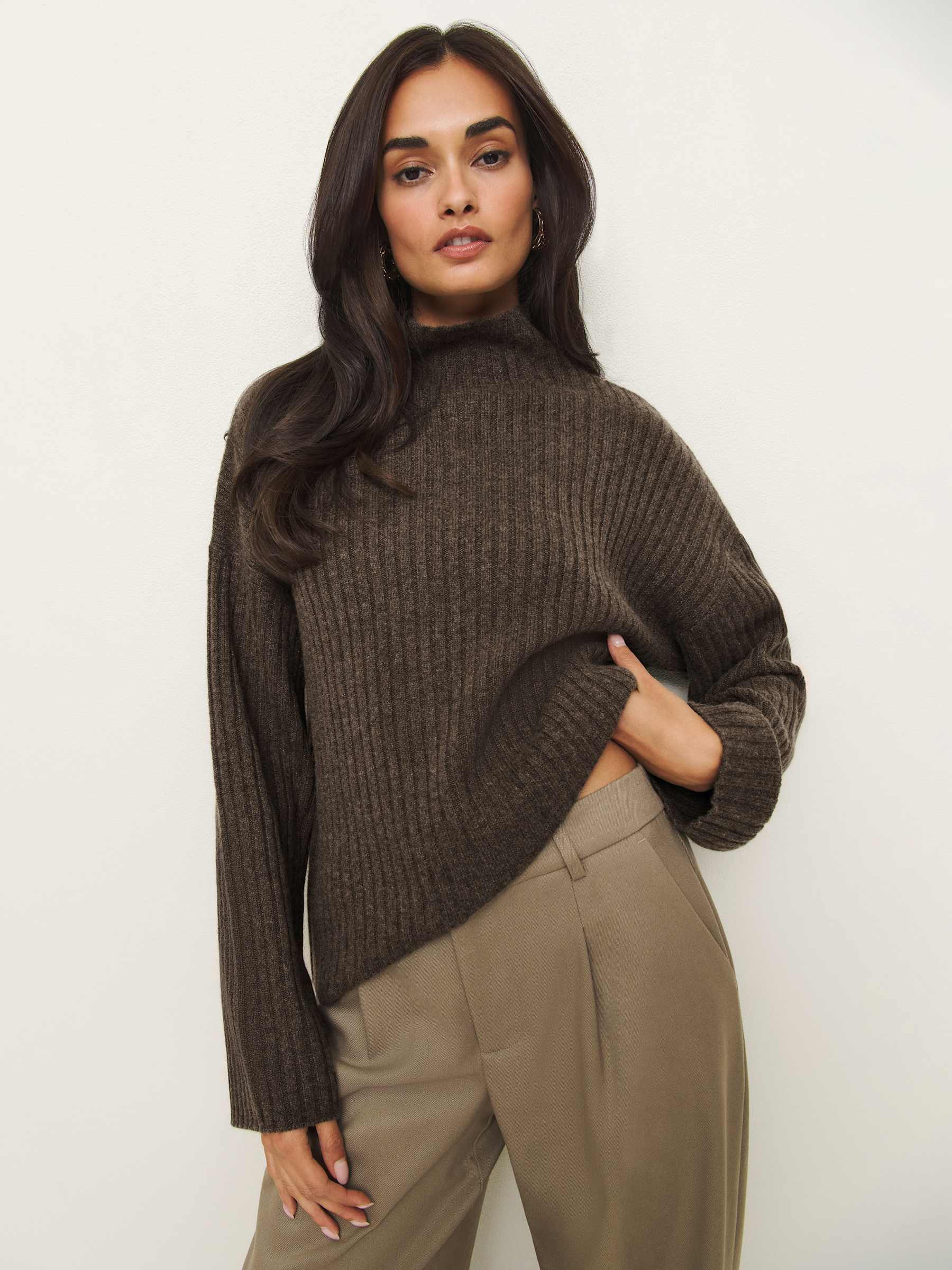 Lawson Oversized Cashmere Turtleneck | Reformation (Global)
