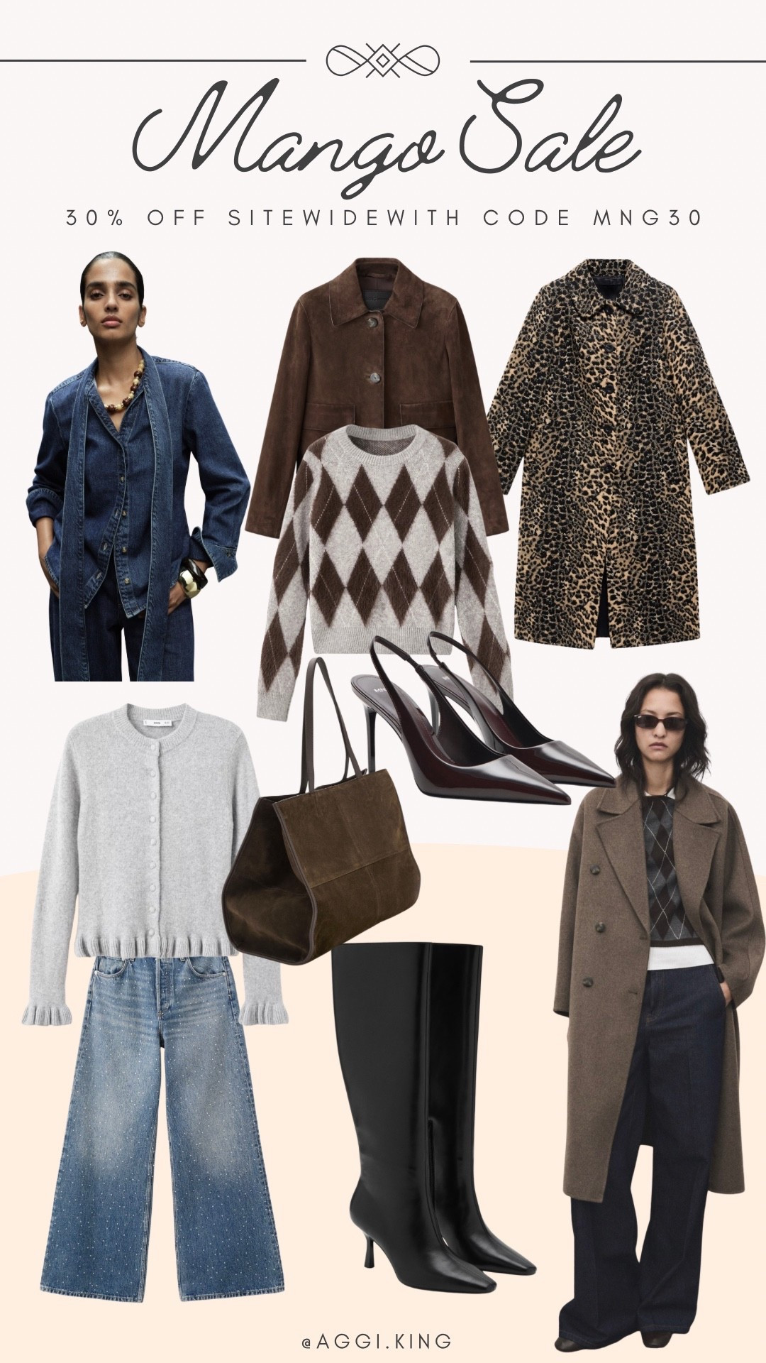 Big Mango Sale! 
30% off sitewide with code MNG30

#fall #mango #coat #jacket #jeans #denim #sweater #holiday #gift


#LTKSaleAlert #LTKGiftGuide #LTKHoliday