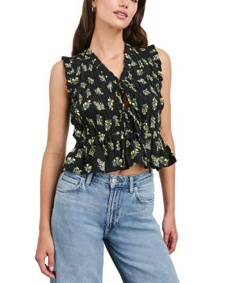 Rails Martine Crinkled Cropped Top   | Bloomingdale's Women | Bloomingdale's (US)