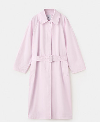 Selection Women's Long Belted Trench Coat | Macy's