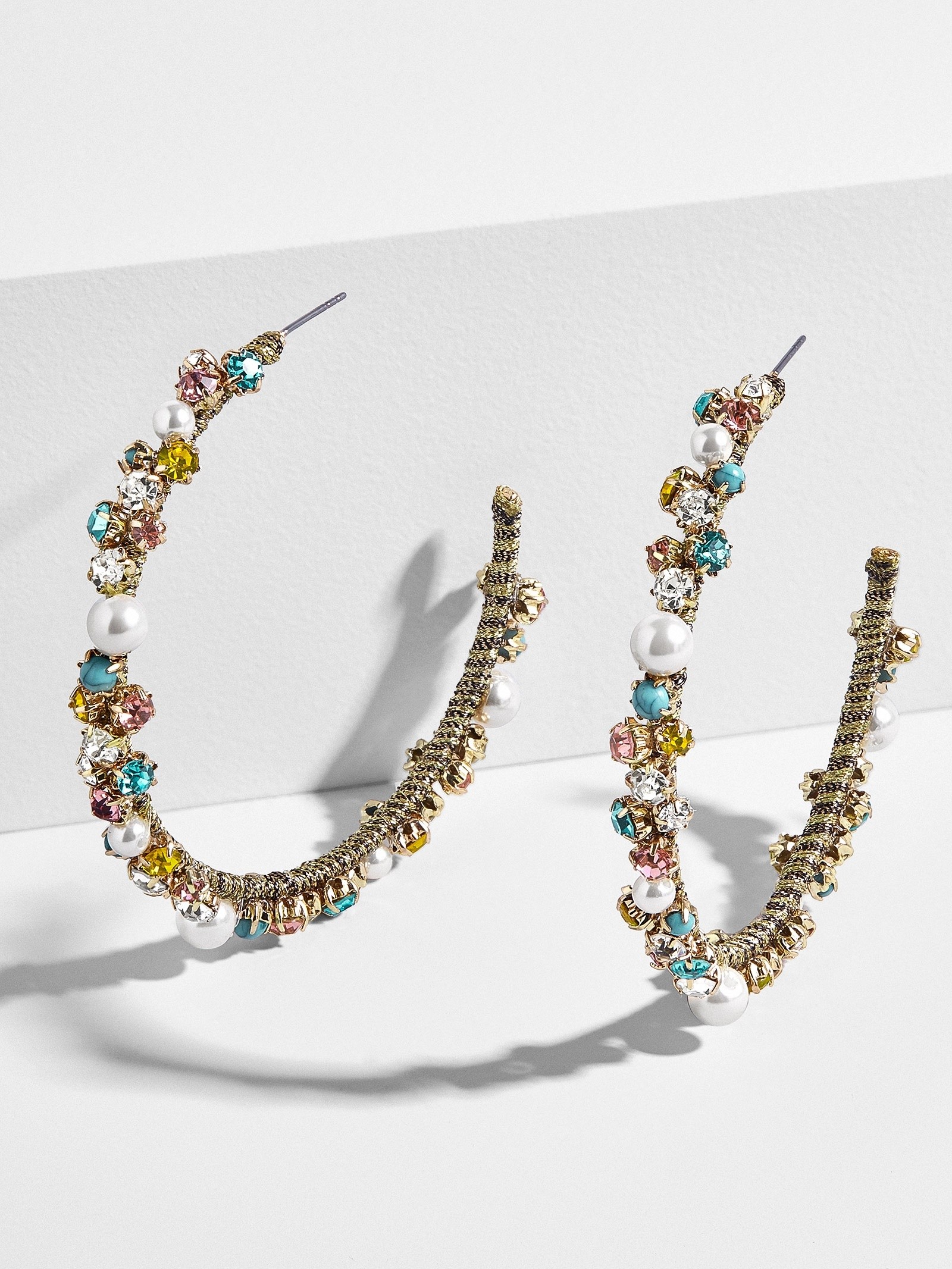 GLAM on the Go Hoop Earrings | BaubleBar (US)