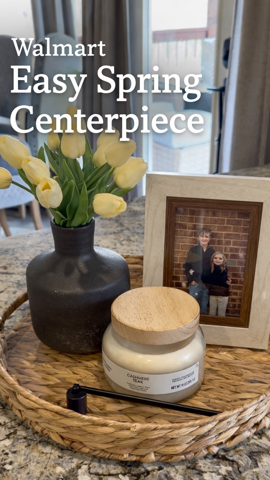 Easy spring centerpiece idea you can recreate in minutes! All pieces are from Walmart and super affordable—perfect for a kitchen counter, island, or dining table. Tap to shop everything!

#LTKSeasonal #LTKHome