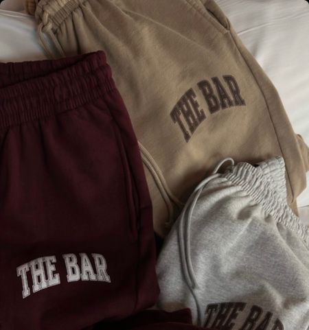 Restock of The Bar sweatpants! Linked all colors and matching sweatshirts as well 🤍

#LTKstyletip #LTKfindsunder100 #LTKSeasonal