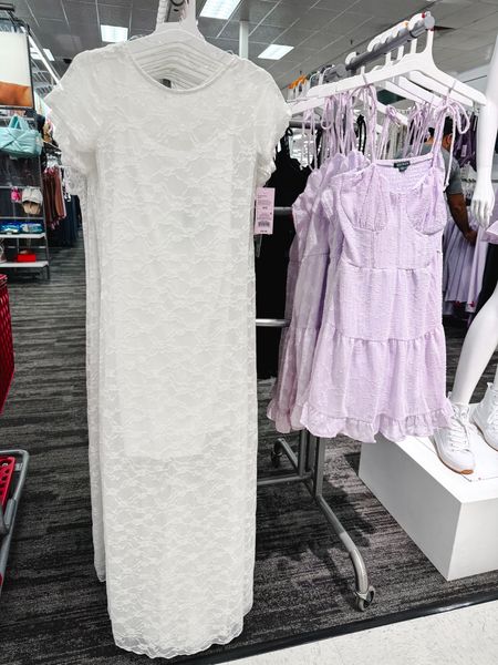 New arrivals at Target! The lace dress I can’t find online but it also comes in black and is so pretty. 

Dress
Valentine’s Day outfit idea
Women’s outfit 

#LTKstyletip #LTKfindsunder50 #LTKSeasonal