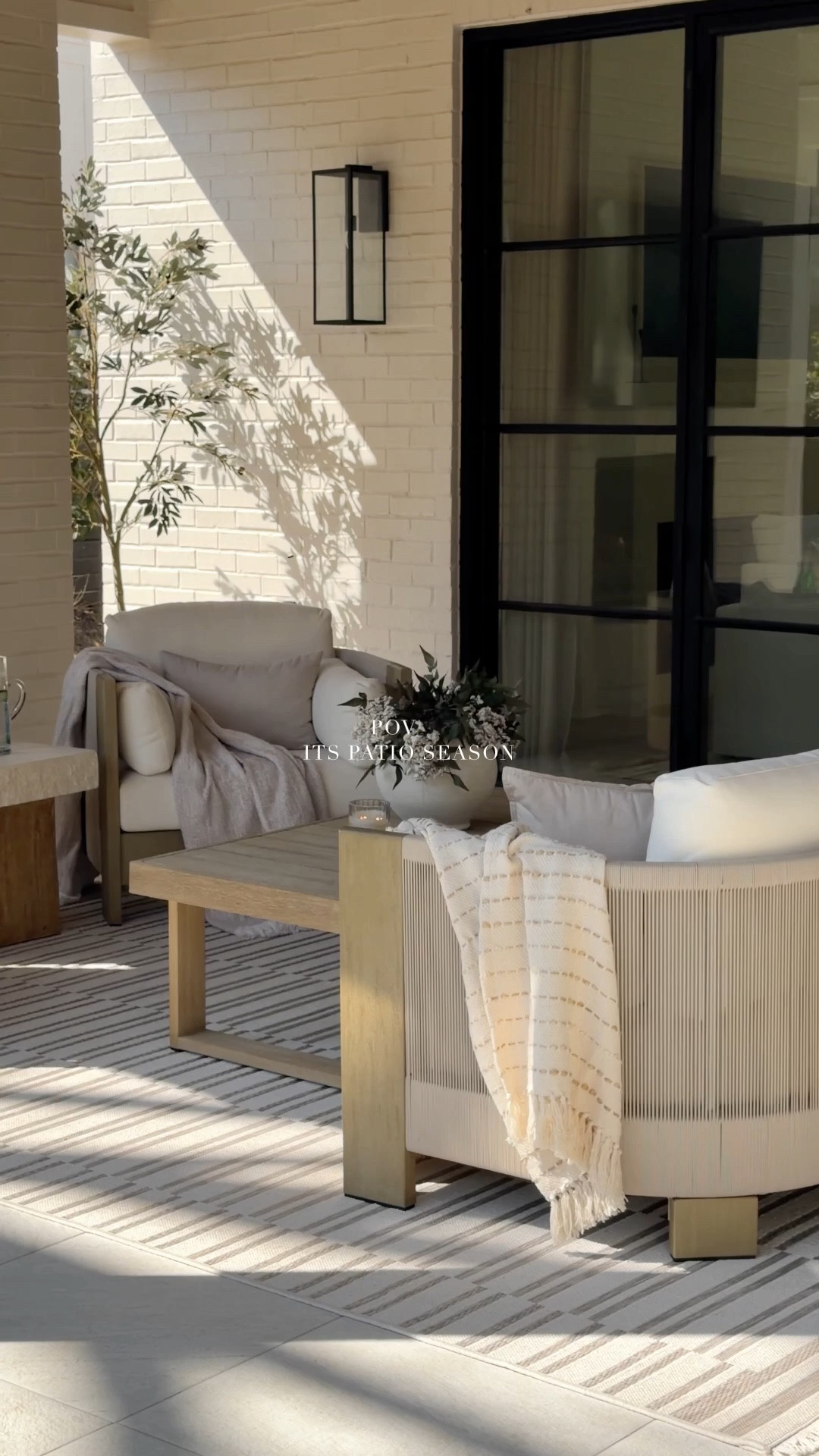 #ad Patio season is here and I gave my outdoor space a small refresh with a few pieces from @Wayfair. I linked all the wayfair pieces here so you can shop them 🔗

 #wishyouwerehere #outdoor #Wayfair #WayfairPartner

#LTKHome